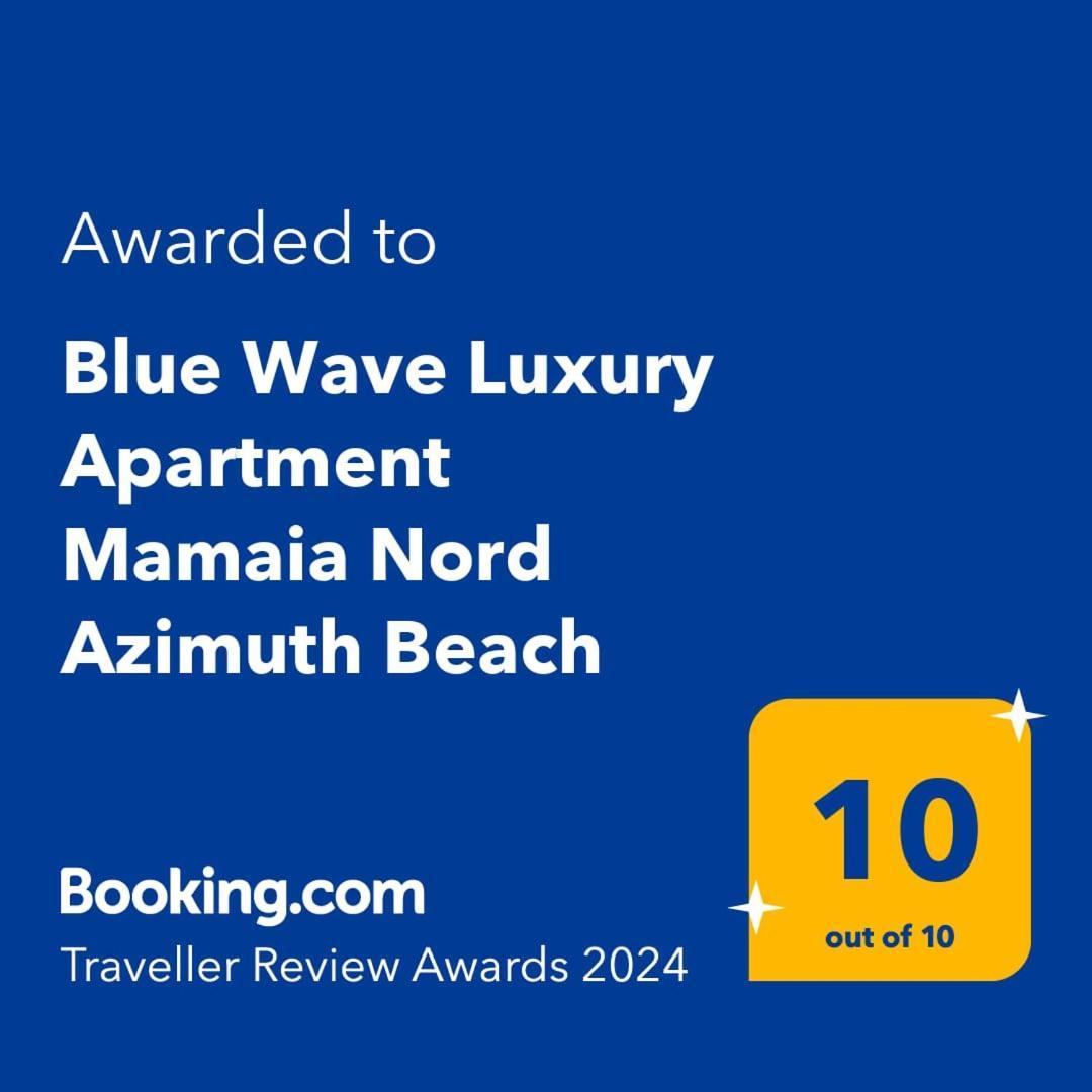Blue Wave Luxury Apartment Mamaia Nord Azimuth Beach Năvodari Exterior foto