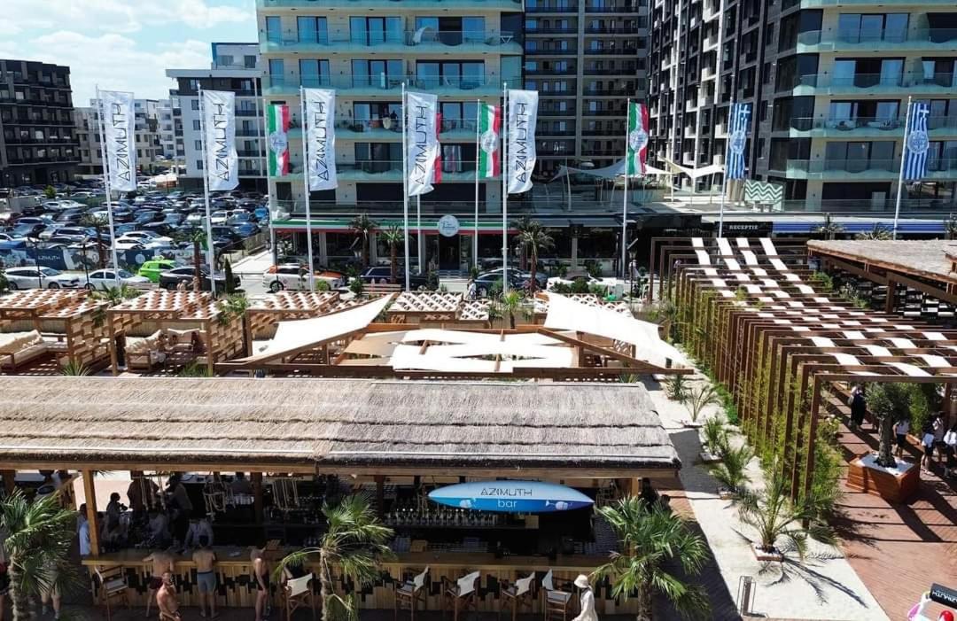 Blue Wave Luxury Apartment Mamaia Nord Azimuth Beach Năvodari Exterior foto
